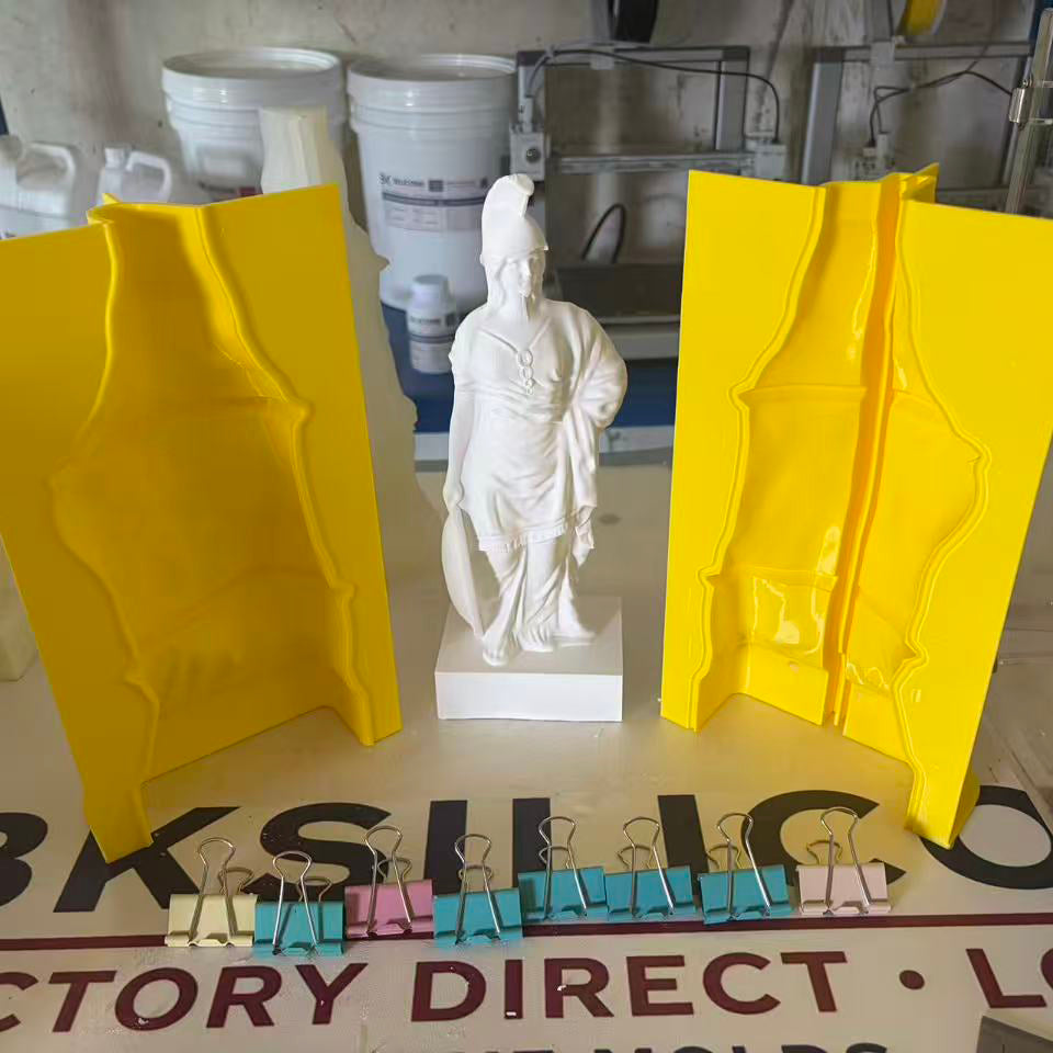 BKSilicone 6002 Athena warrior goddess statue mold