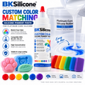 Custom Food-Grade Silicone Pigment Paste – Any Color / Pantone Color Matching